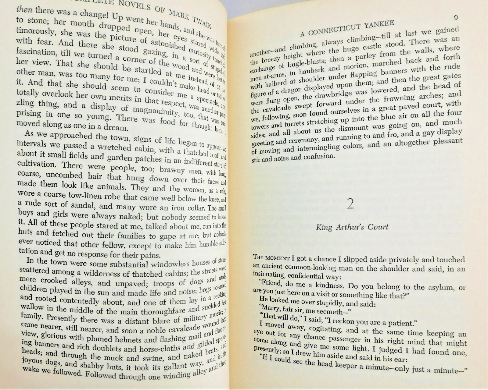 A Connecticut Yankee In King Arthur’s Court by Mark Twain 1969 HC Doubleday