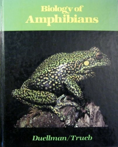 BIOLOGY OF AMPHIBIANS By William Edward Duellman – Hardcover Excellent Condition