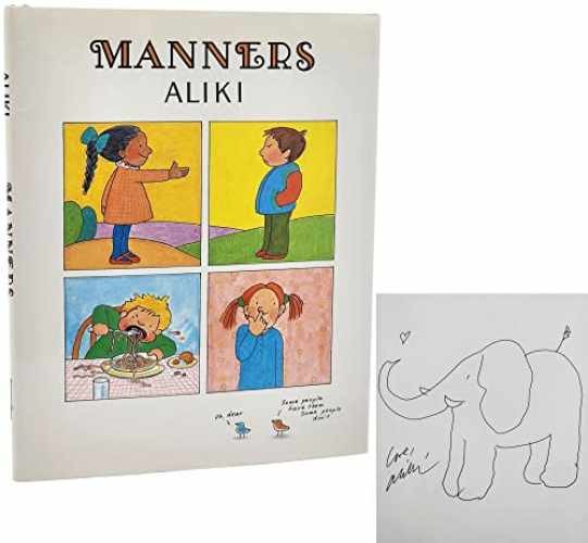 Manners – Hardcover, by Aliki – Very Good x