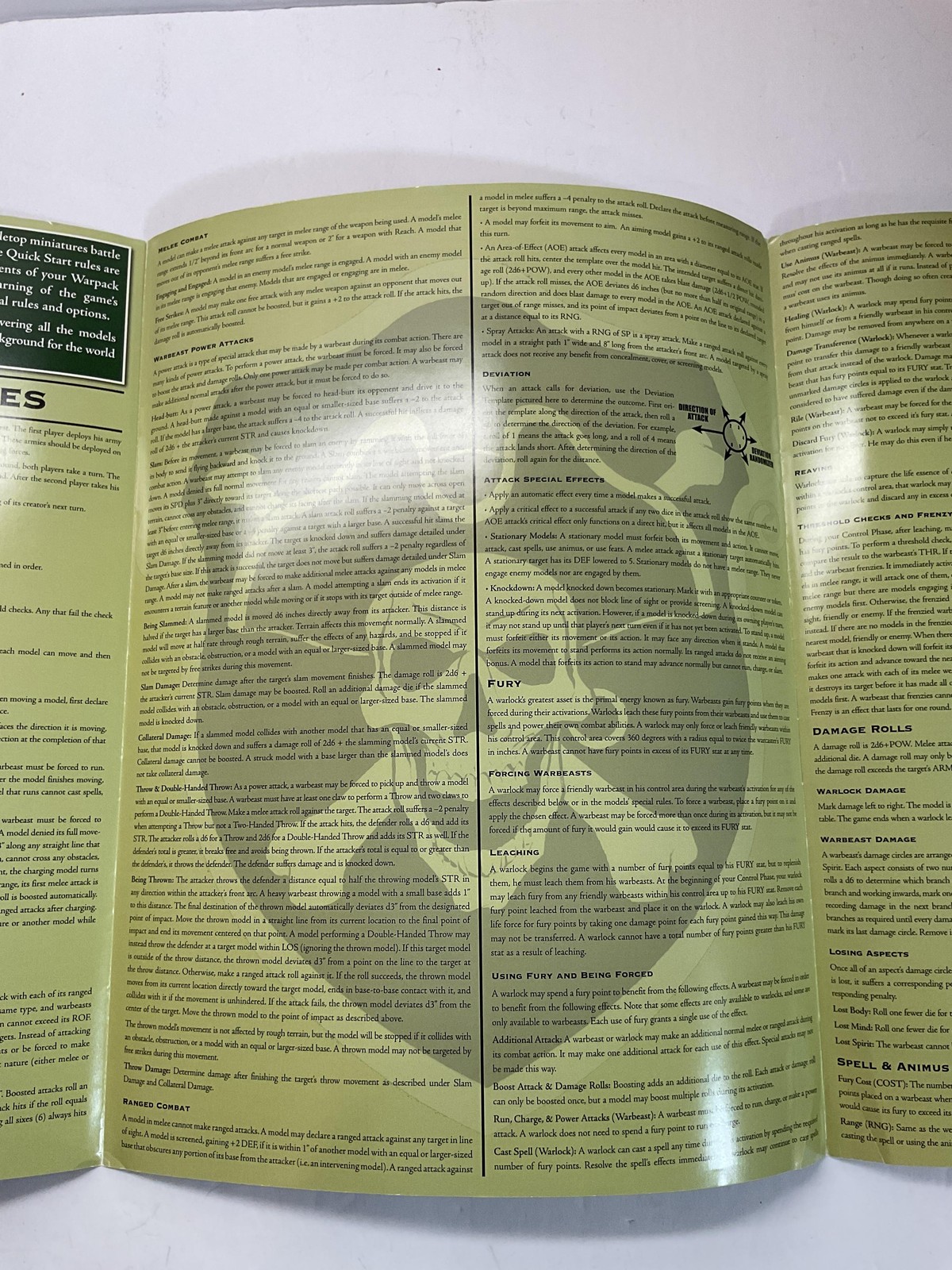 Privateer Press Hordes Demo Rules Quick Start Rulebook Circle Trollbloods Guide