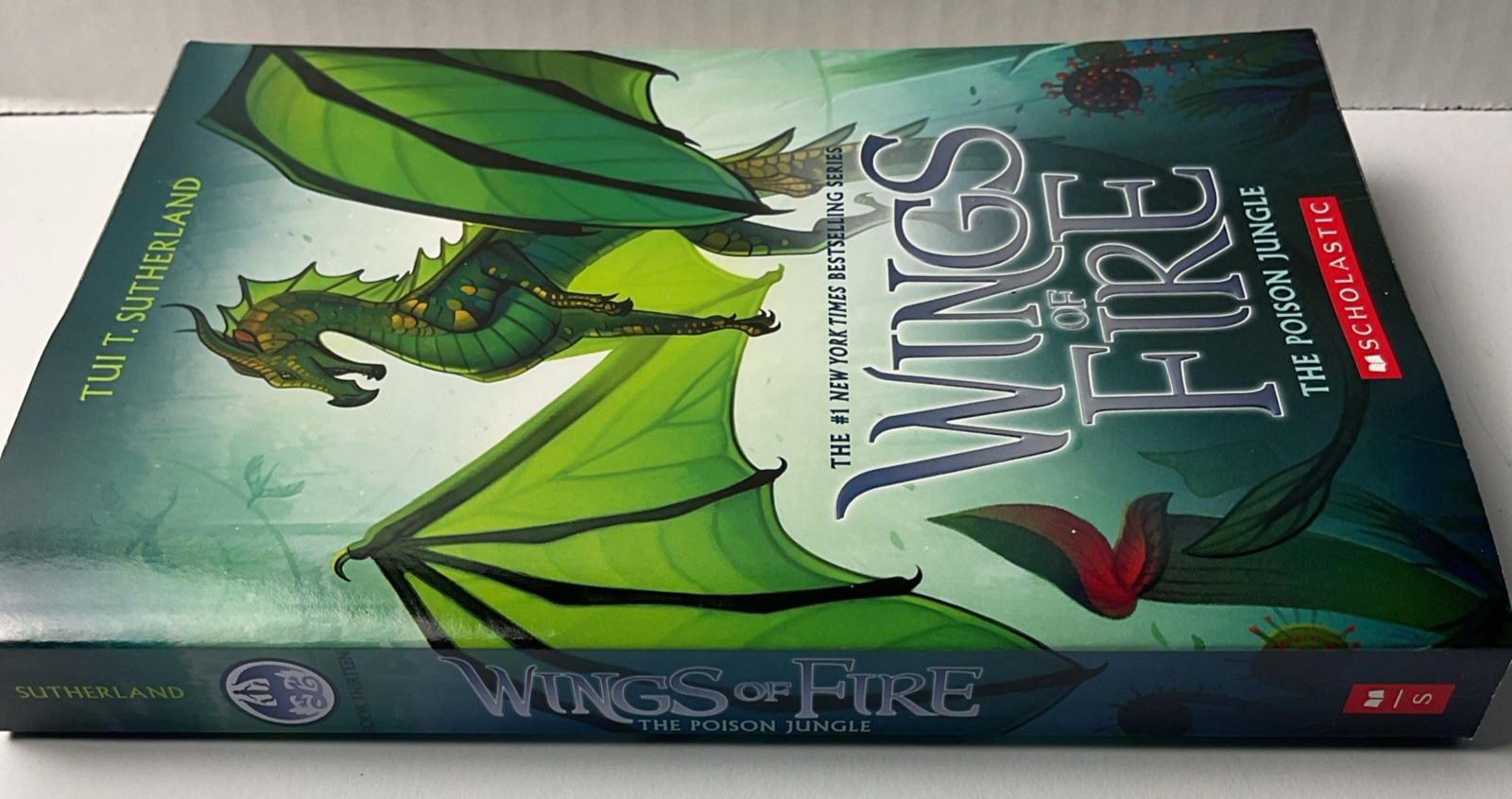 Poison Jungle (Wings of Fire #13) by Tui T. Sutherland (2021, Trade Paperback)