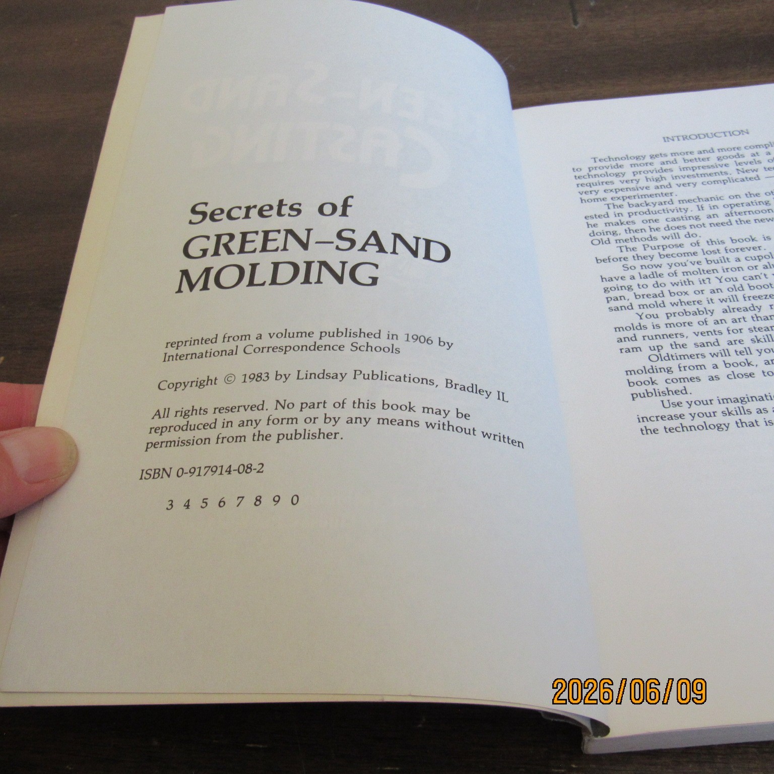 Lot 3-Secrets Green Sand Casting-Practical Manual-Tim McCreight-Metal-Chastain