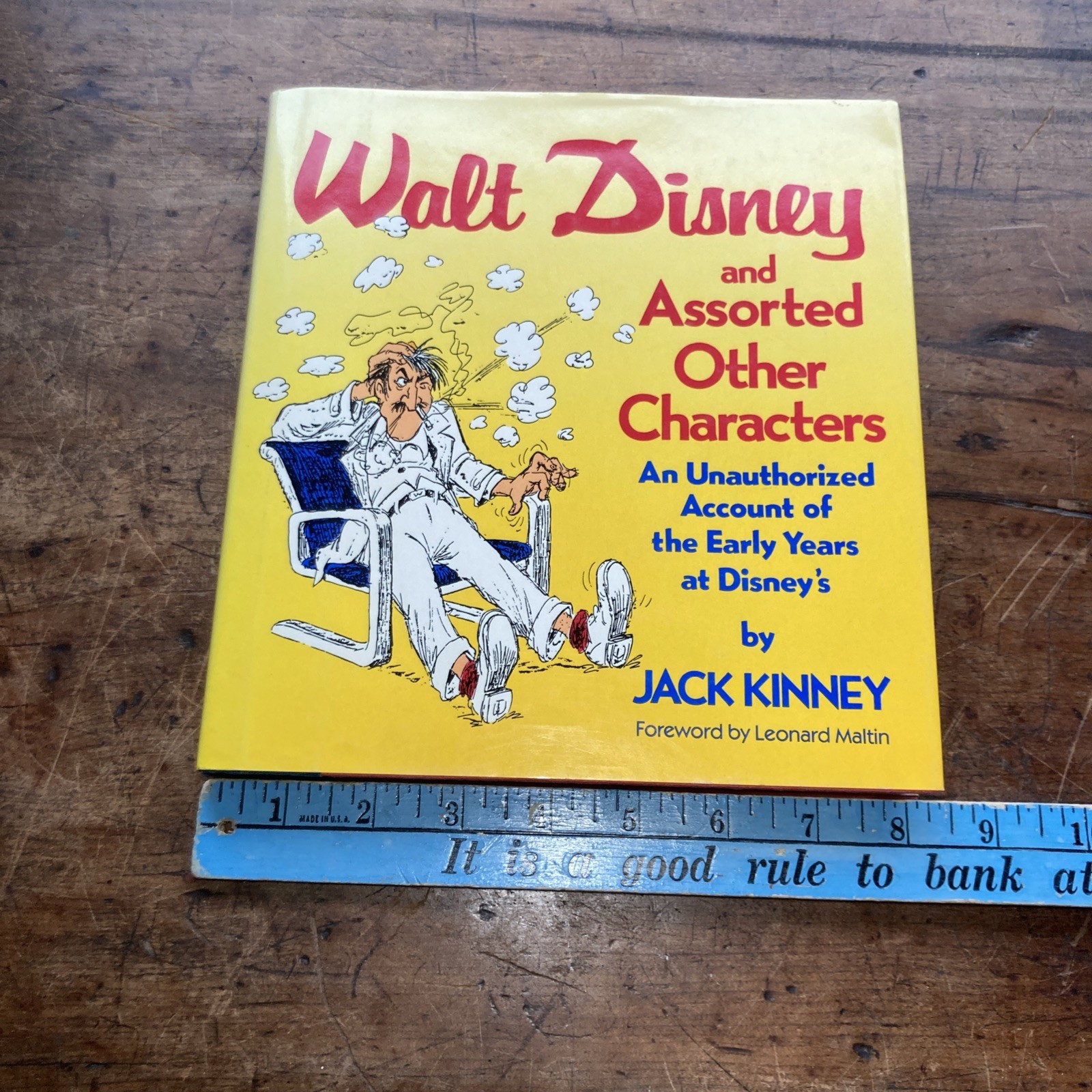 Walt Disney And Assorted Other Characters by Jack Kinney 1988 First Edtion