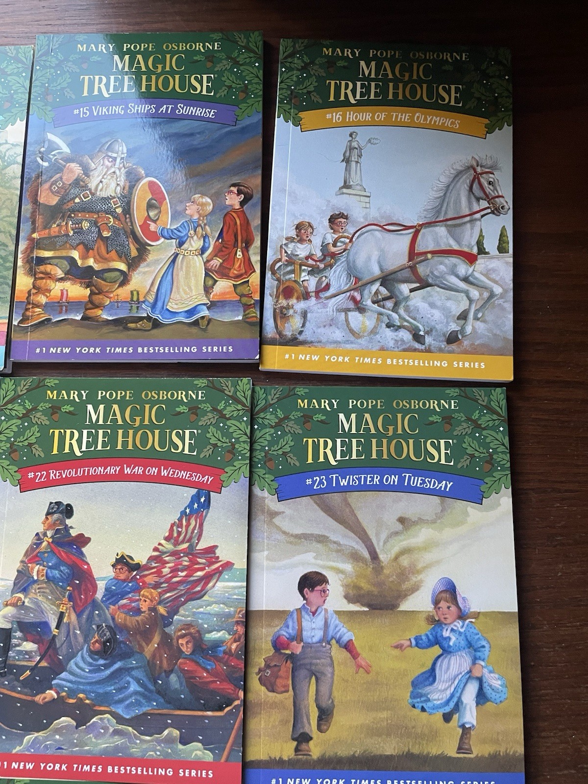 15 Magic Tree House Books by Mary Pope Osborne – Scholastic Paperback