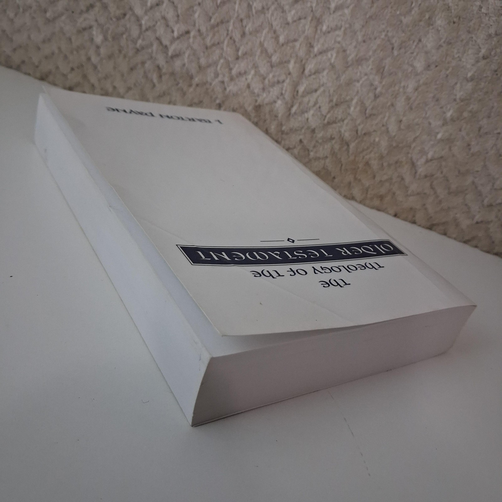 The Theology Of The Older Testament J Barton Payne Bible Wipf & Stock Paperback