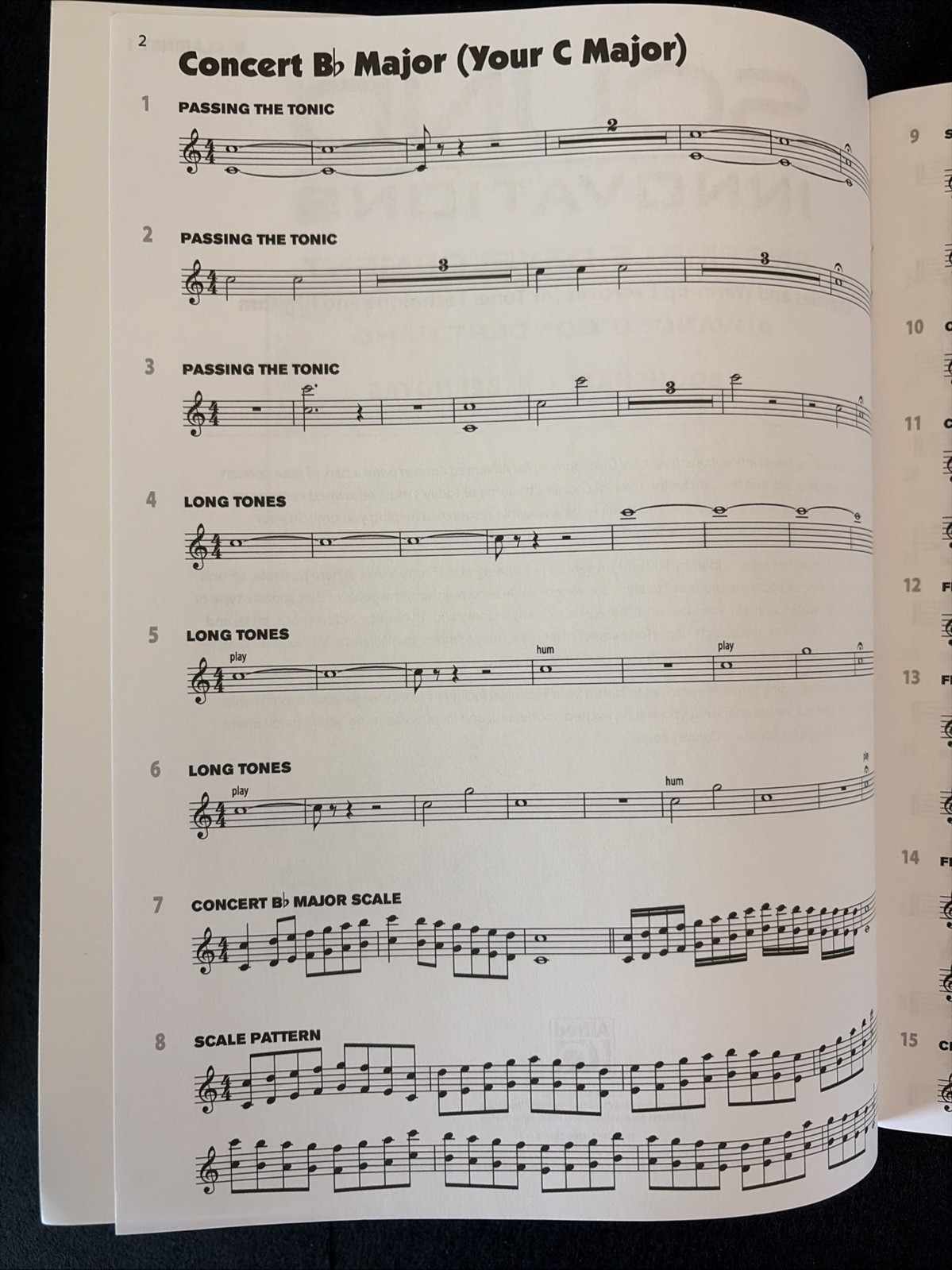 Sound Innovations Ensemble Development Advanced Concert Band Clarinet 1 Lot of 5