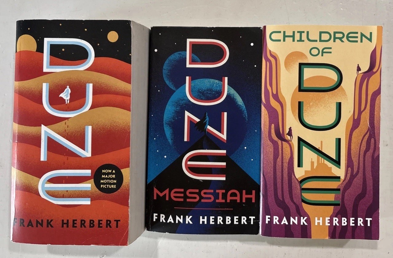 19 Book Lot Complete DUNE Series by Frank & Brian HERBERT Paperback Set