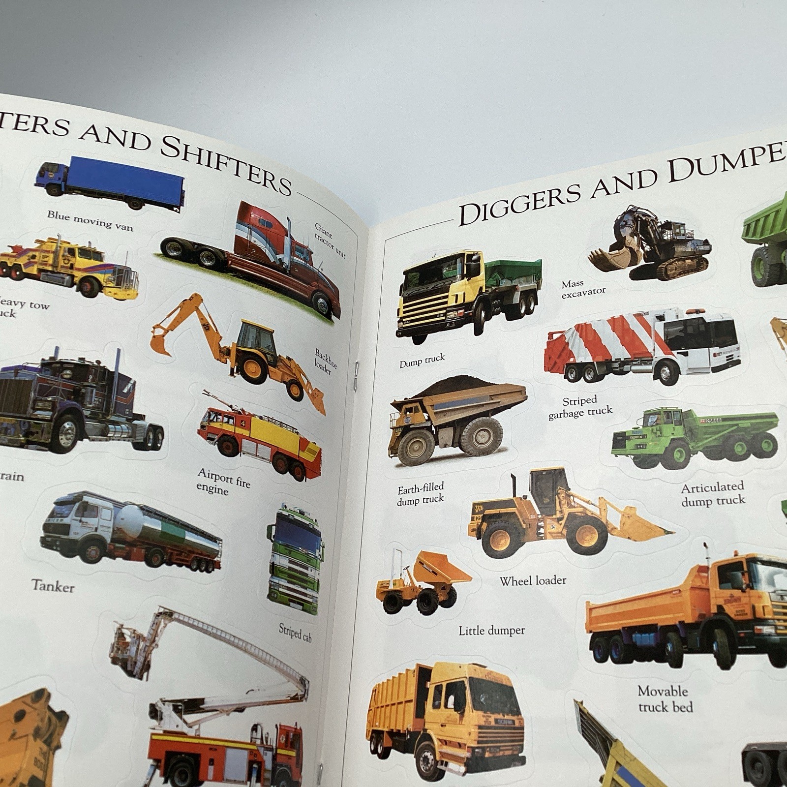 Ultimate Sticker Book, Truck: Over 60 Reusable Full-Color Stickers by DK (2004)