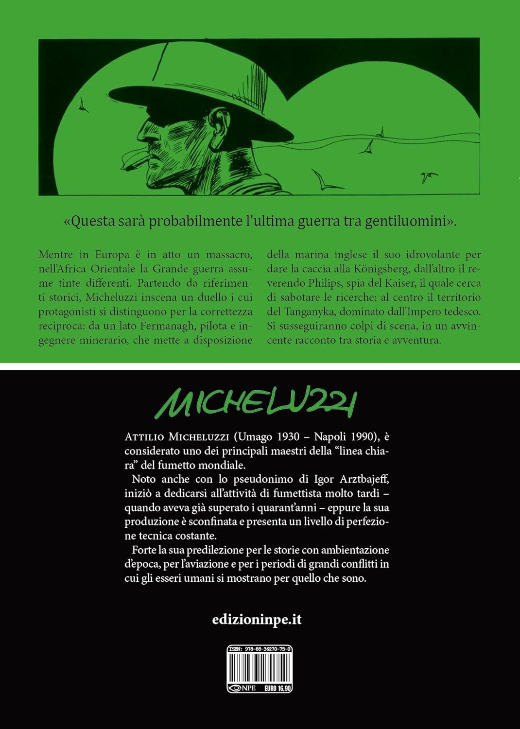 Attilio Micheluzzi L’uomo del Tanganyka (Hardback)