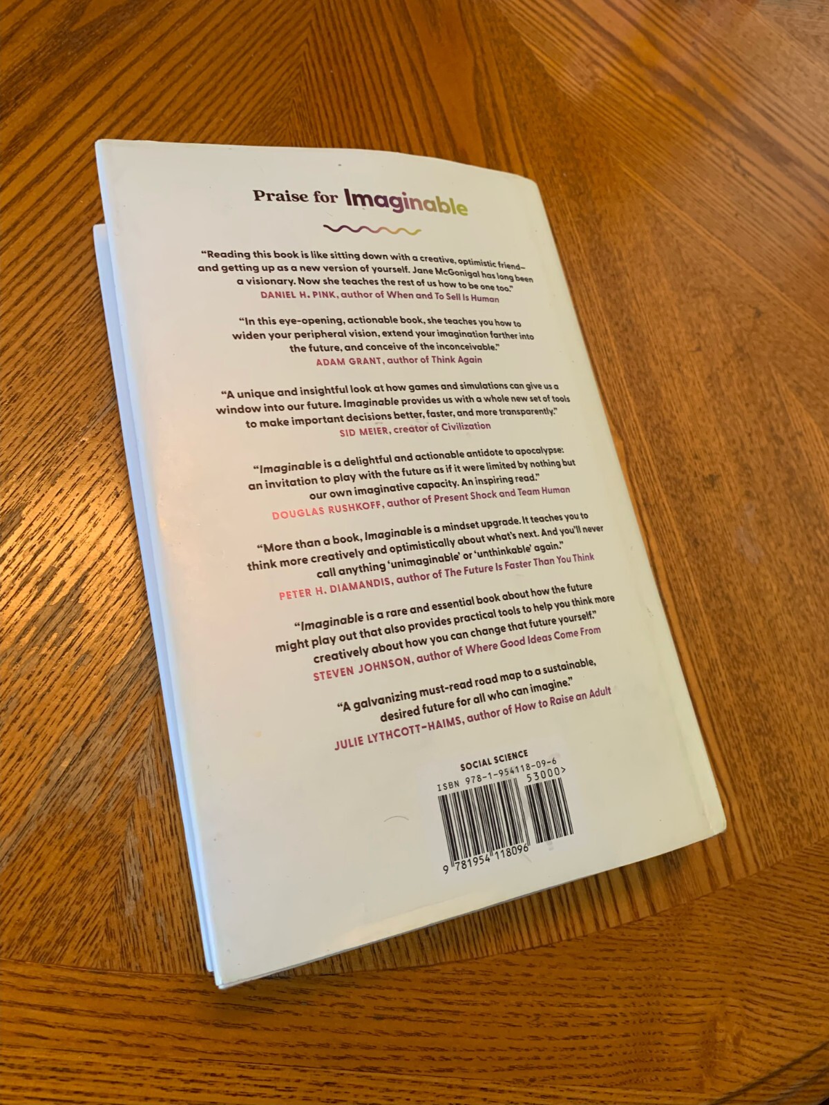 Imaginable : How to See the Future Coming and Feel Ready for Anything–Even…