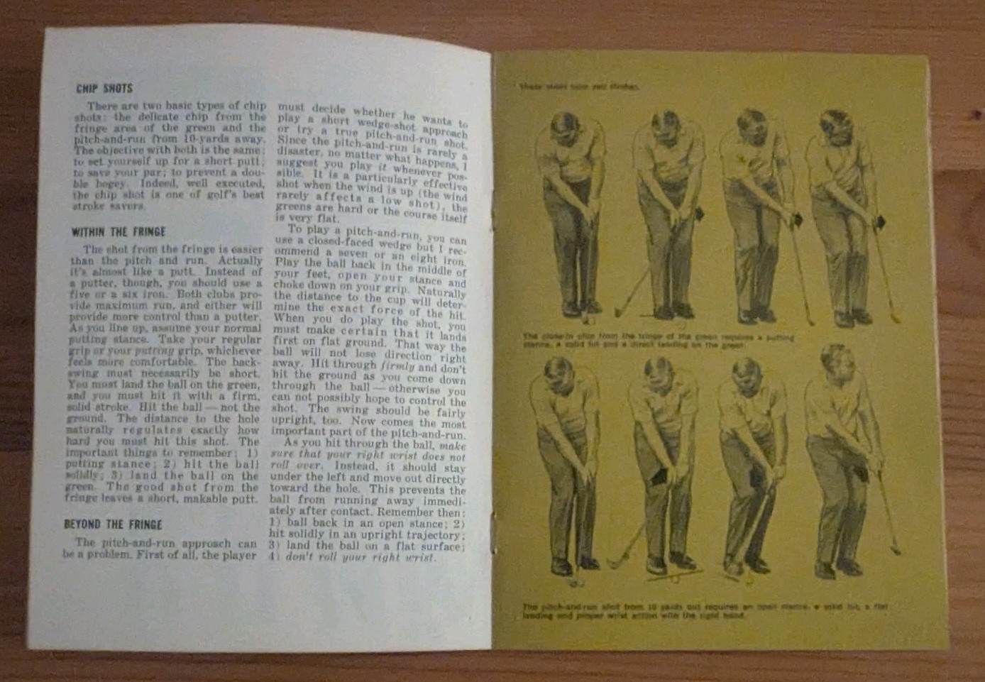 Vintage 1970 “18 Holes” Jack Nicklaus TeeTo Green Instructions 34-Pages