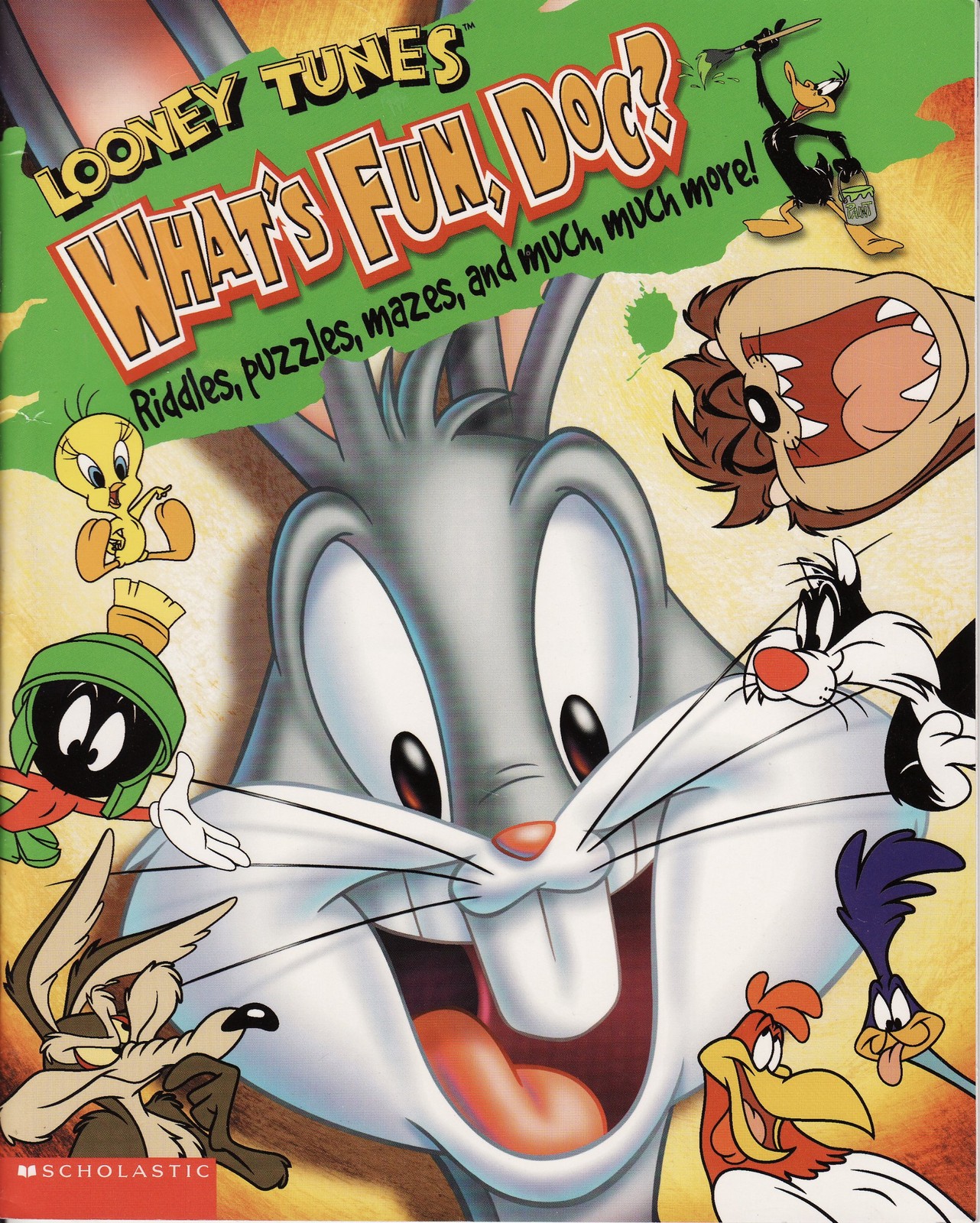 Looney Tunes, What’s Fun, Doc?: Riddles, Puzzles, Mazes, and Much, Much More…