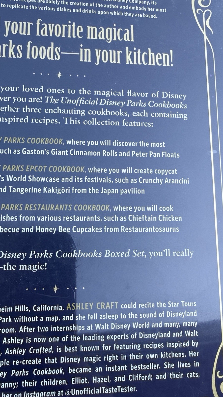 The Unofficial Disney Parks Cookbooks Boxed Set: The Unofficial Disney Parks