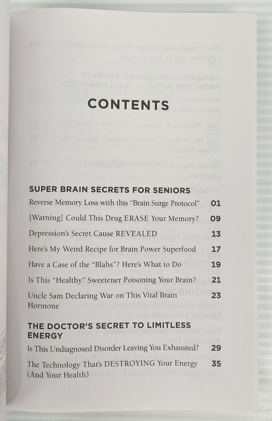 The Secrets of Underground Medicine Natural Health Response Richard Gerhauser