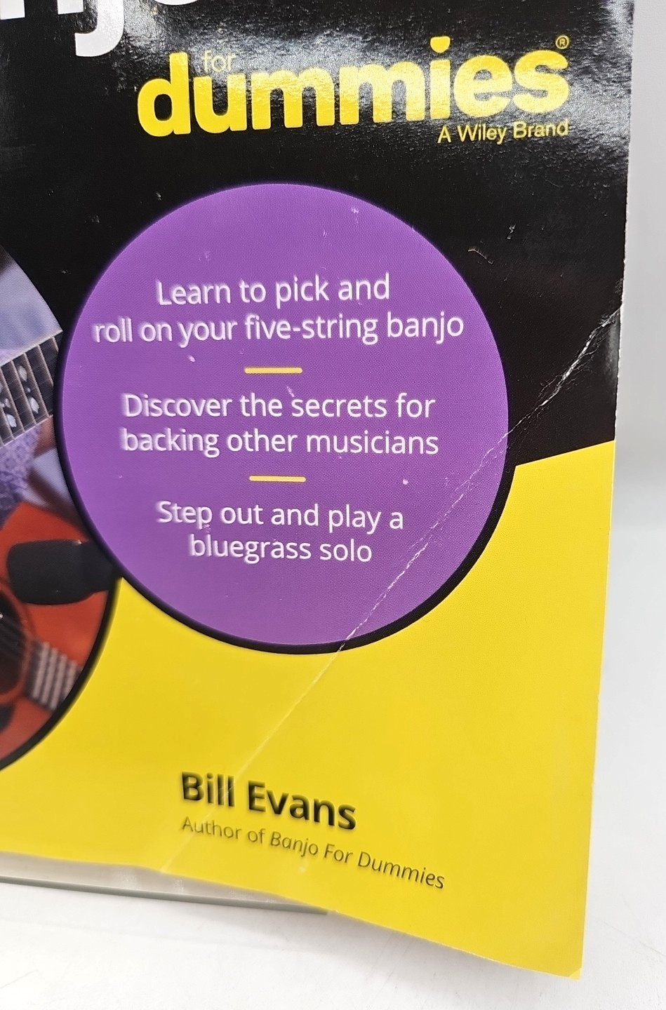 Bluegrass Banjo For Dummies 2nd Edition Bill Evans Paperback