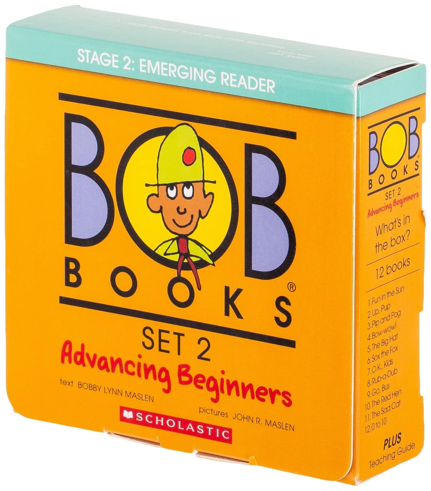 Bob Books – Advancing Beginners Box Set of 12 Paperbacks | Decodable Phonics…