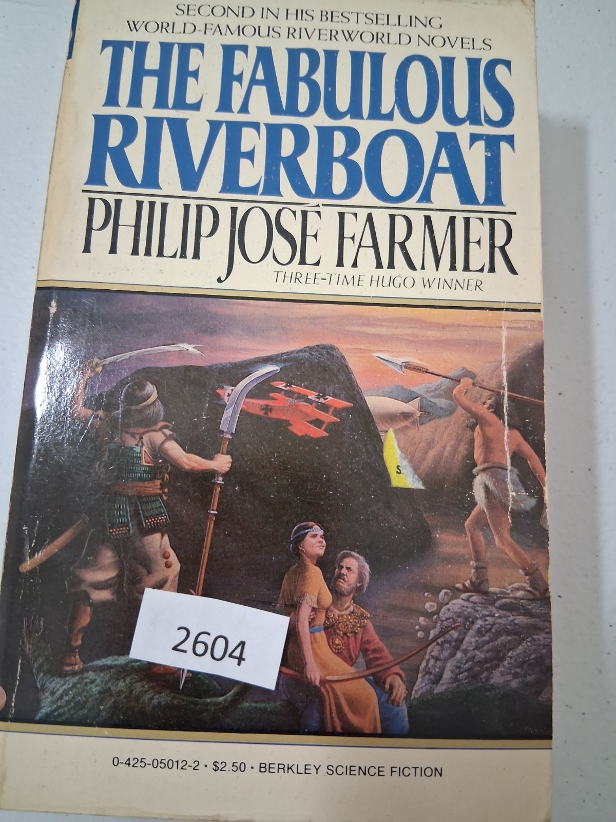 Vintage Lot of 5 Science Fiction/Fantasy Books by Philip Jose Farmer bc25 2604
