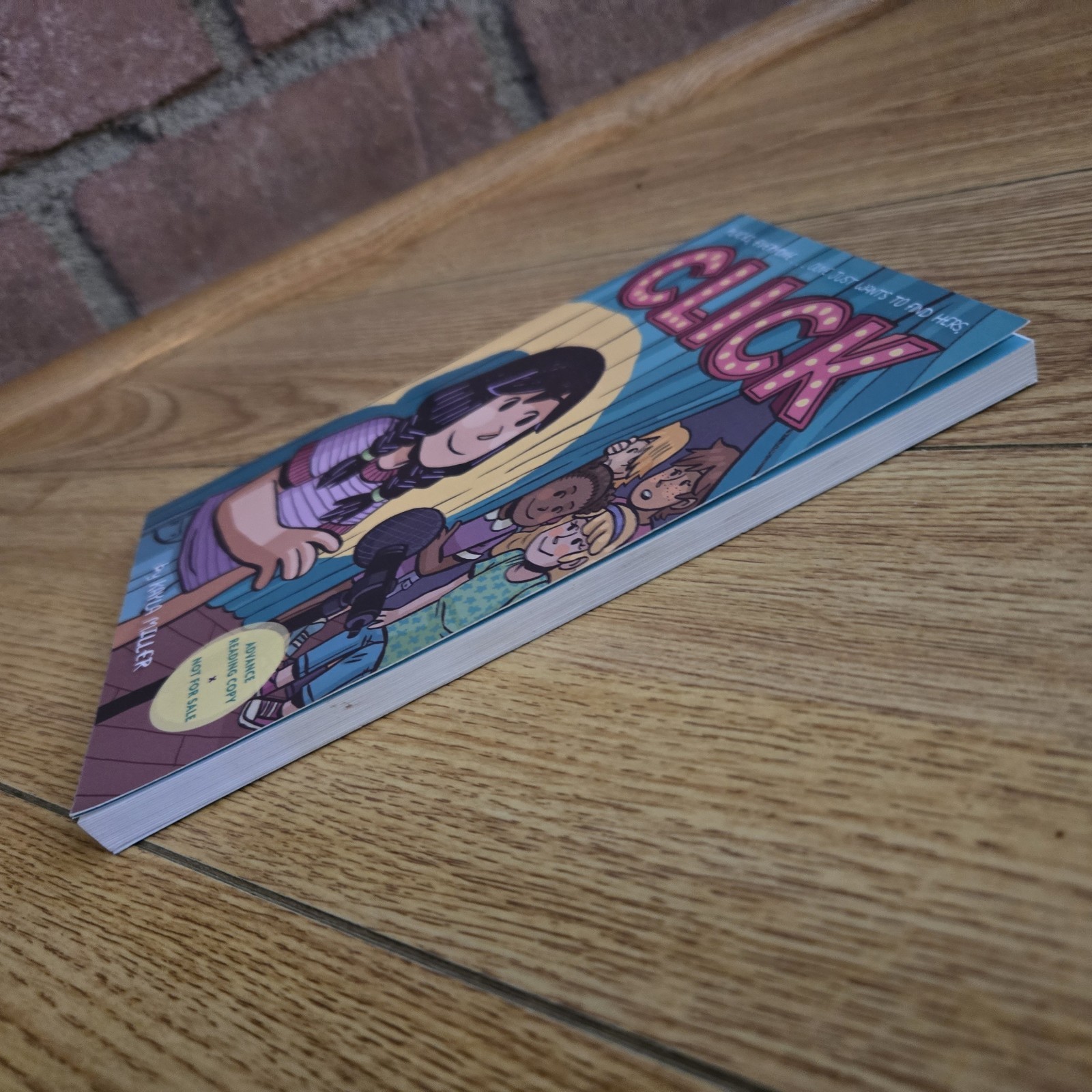 Click by Kayla Miller (2018 ARC Uncorrected Proof) HMH Kids Advance Reading Copy