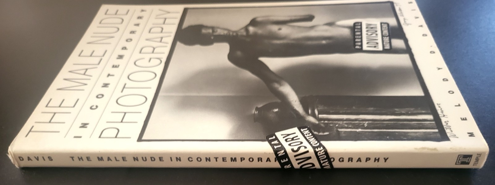 The Male Nude Contemporary Photography GAY 1991 Melody Davis Temple University