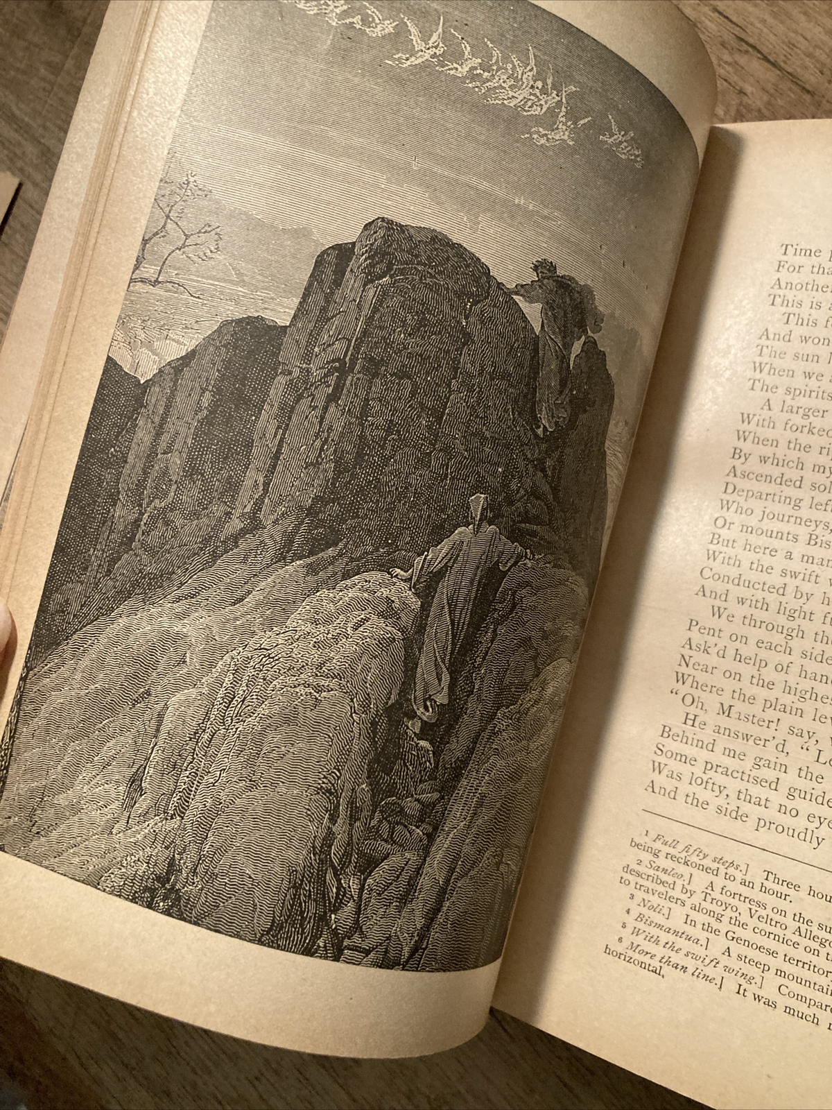 Vintage 1800’s Purgatory By Dante. Illustrations By Gustavo Dore