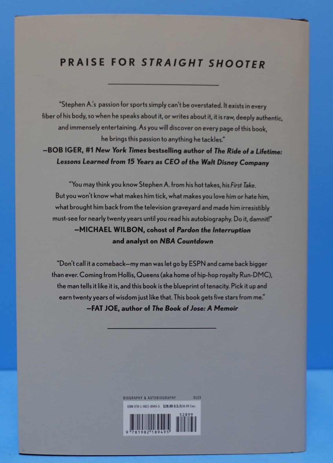 STRAIGHT SHOOTER BY STEPHEN A. SMITH, SIGNED