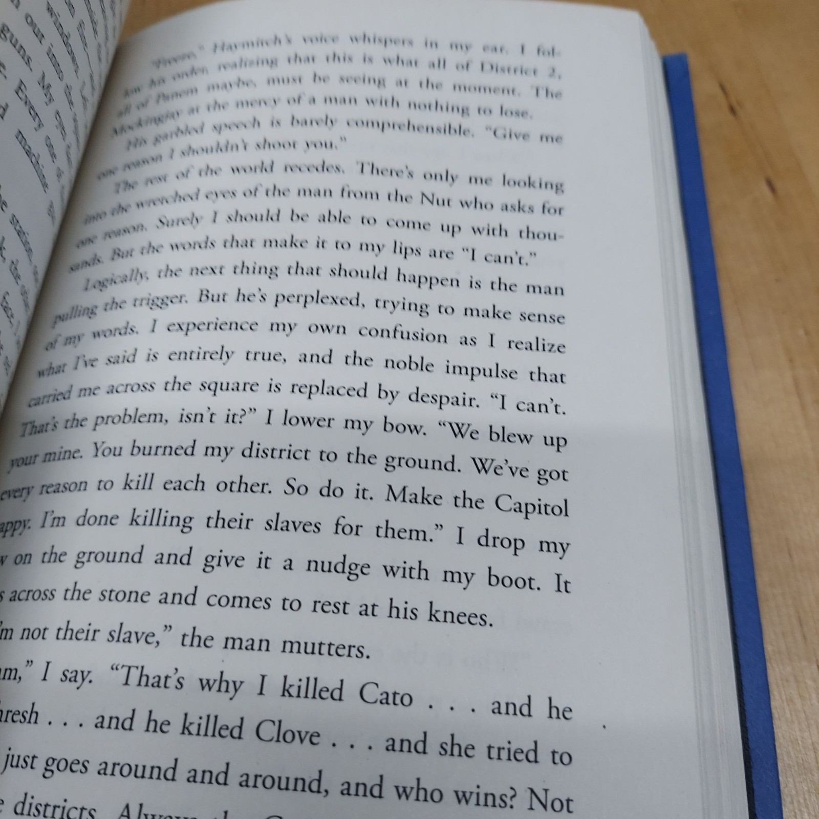 Mockingjay Hardcover Book By Suzanne Collins Blue Edition Scholastic Press