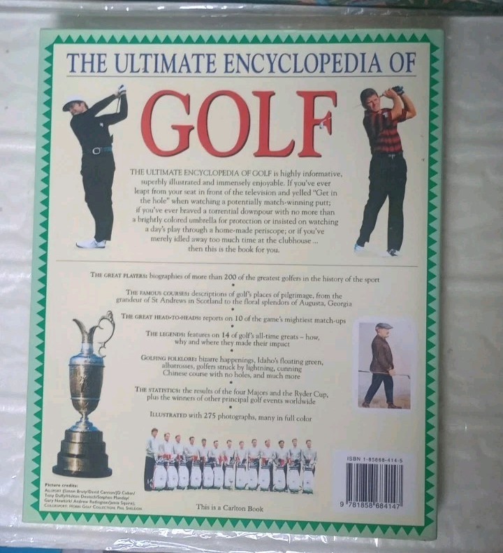 The Ultimate Encyclopedia of Golf – 1997 Ted Barrett & Michael Hobbs