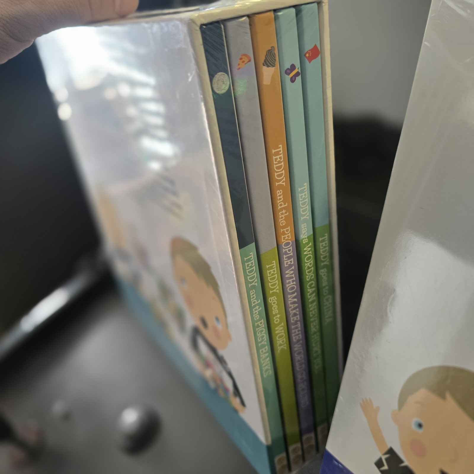 Ryan Cohen Teddy Vol. 1 & 2 5-Book Illustrated Box Set Ages 2-3