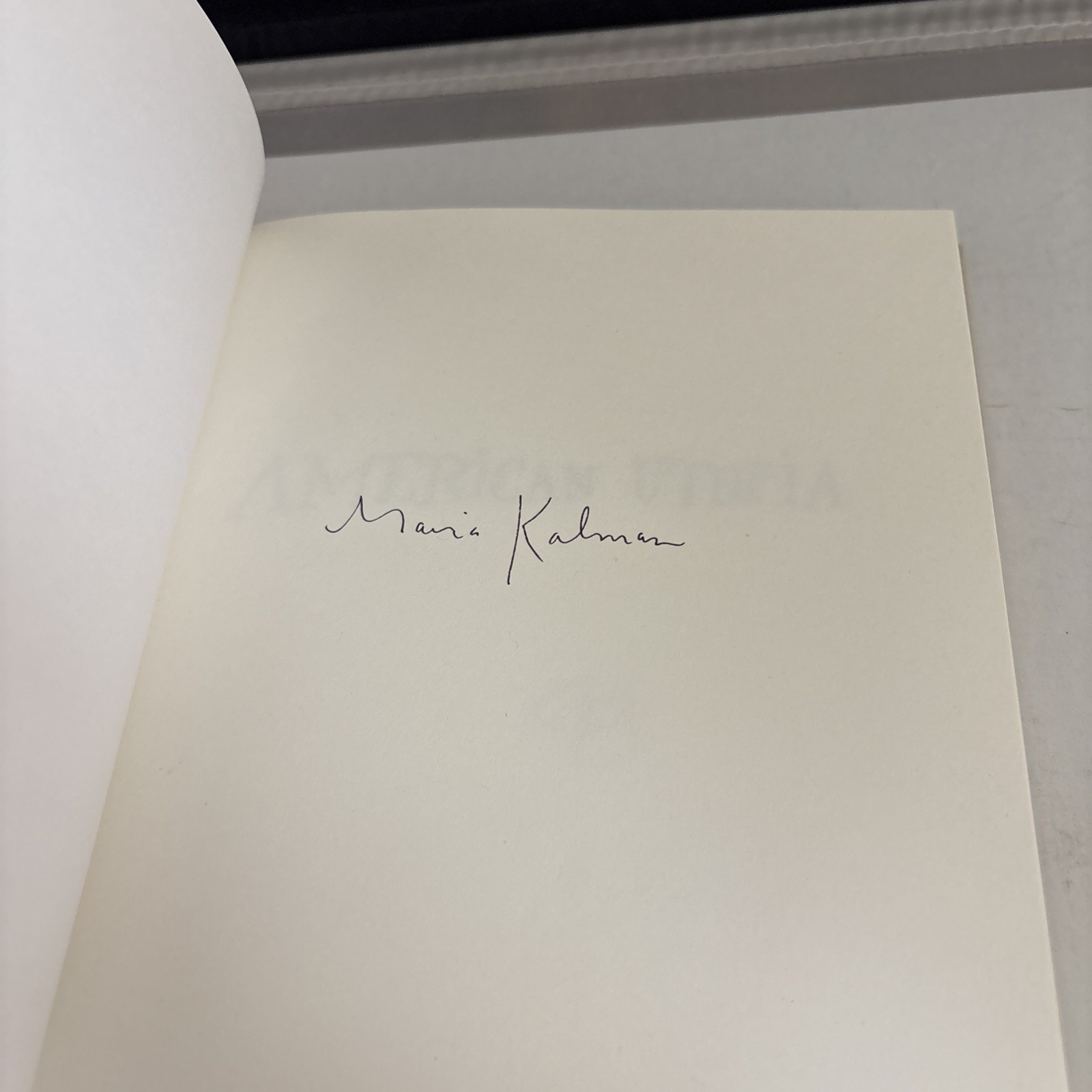 SIGNED David Byrne (Taking Heads) & Maira Kalman American Utopia Book