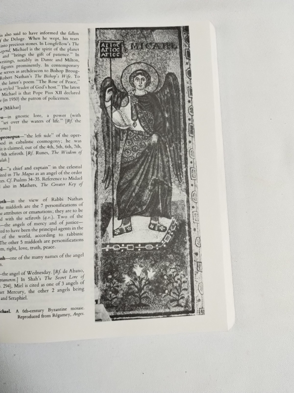 Dictionary Of Angels by Gustav Davidson 1971 Paperback First Free Press Edition