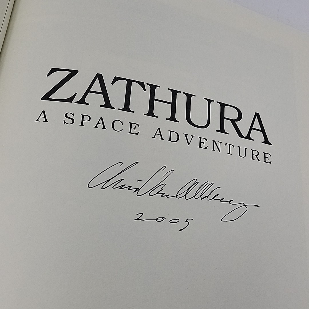 Zathura Chris Van Allsburg Autographed Hardcover 2002 Signed By Author 2005