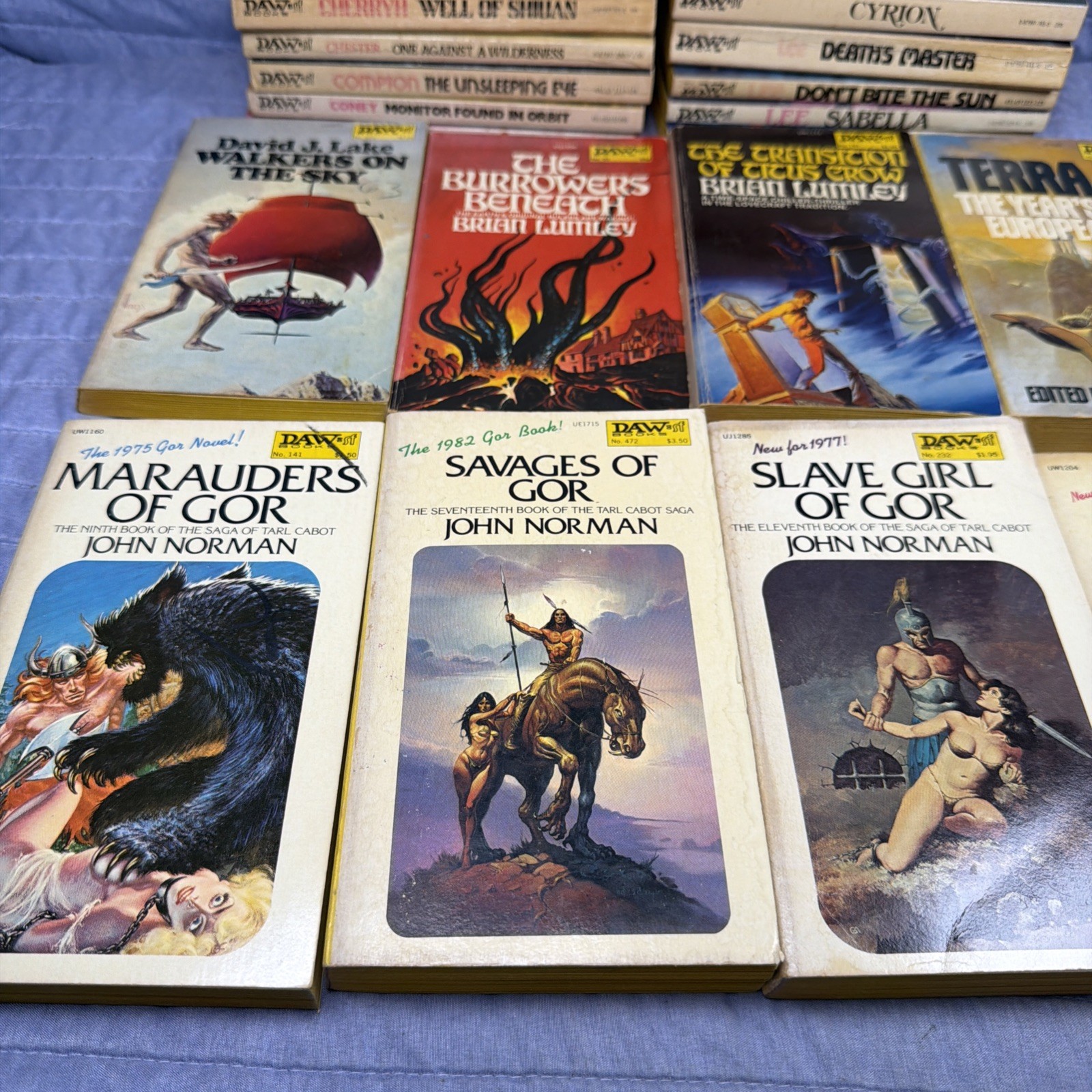 U Pick | Vintage DAW books Sf UK Science Fiction Fantasy Carter Lee Norman