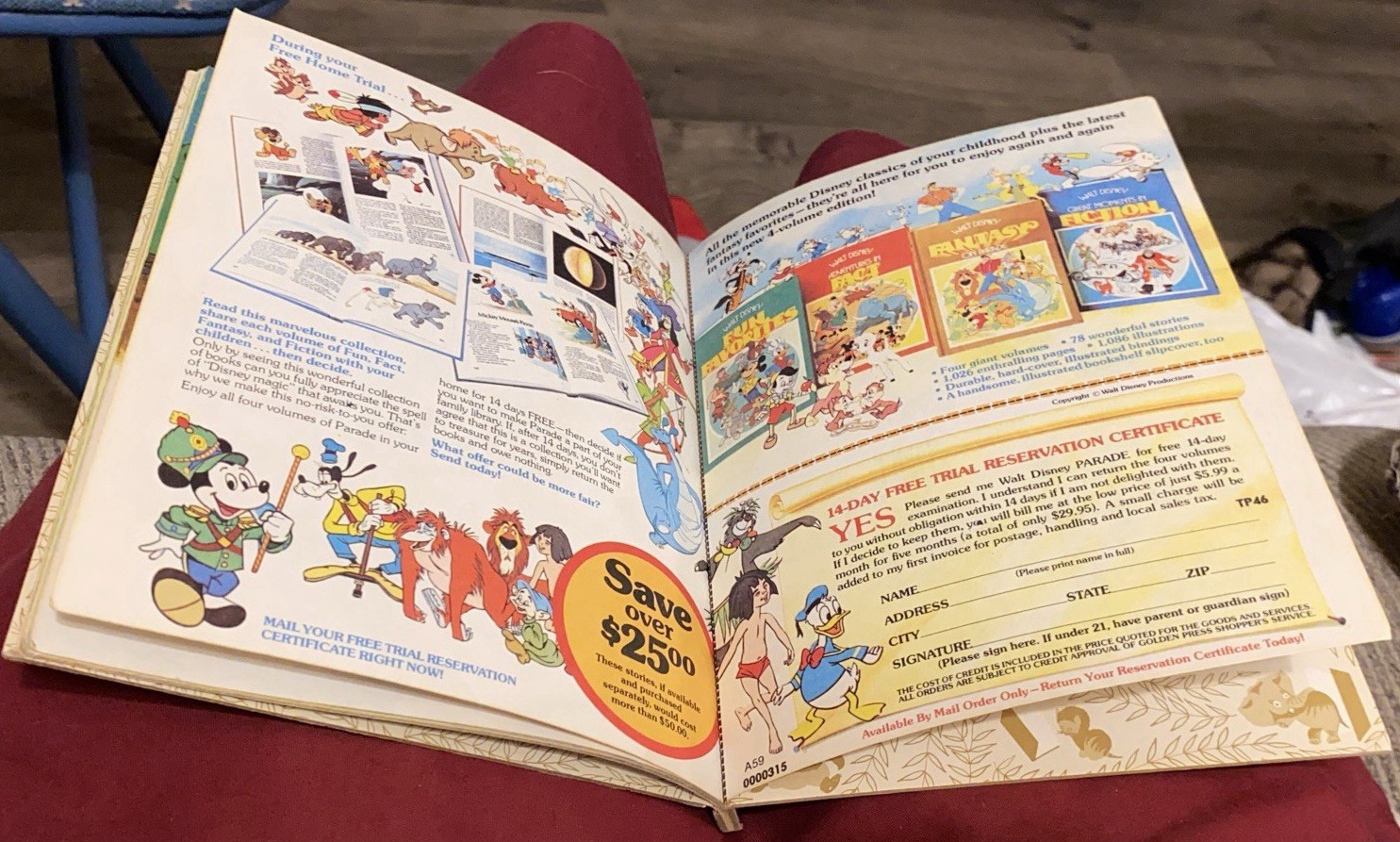 A Little Golden Book Mickey Mouse And Goofy The Big Bear Scare Vintage 1978