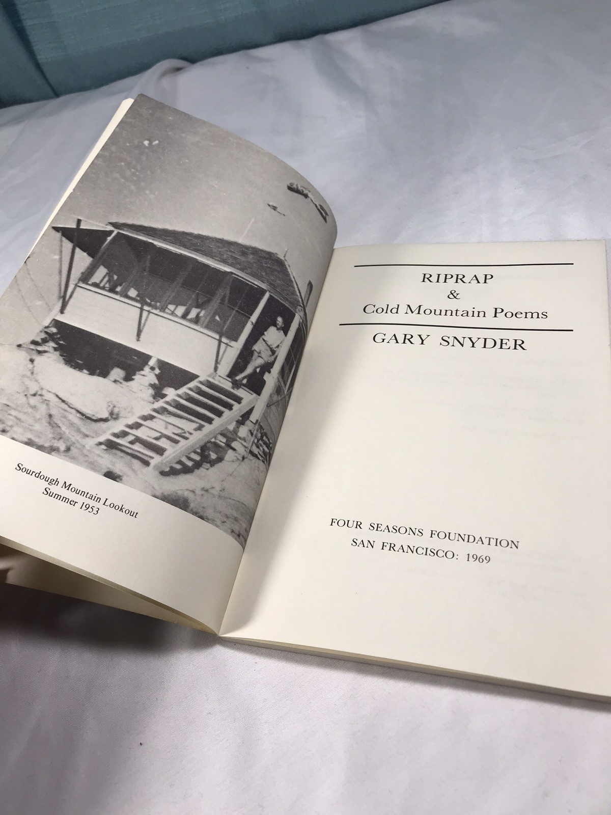 Riprap and Cold Mountain Poems by Gary Snyder Vintage Paperback