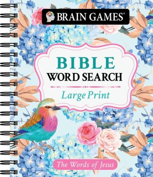 Brain Games – Large Print Bible Word Search: The Words of Jesus S