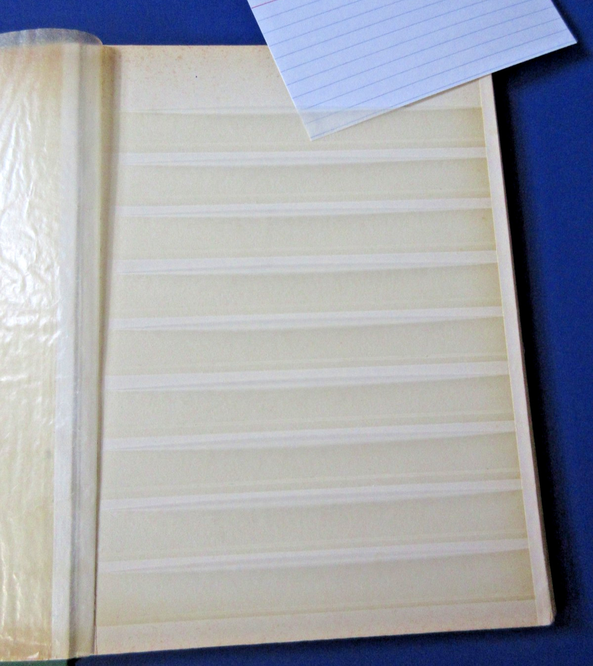 Vintage Stamp Book Album 16 Pages 7″ x 10″