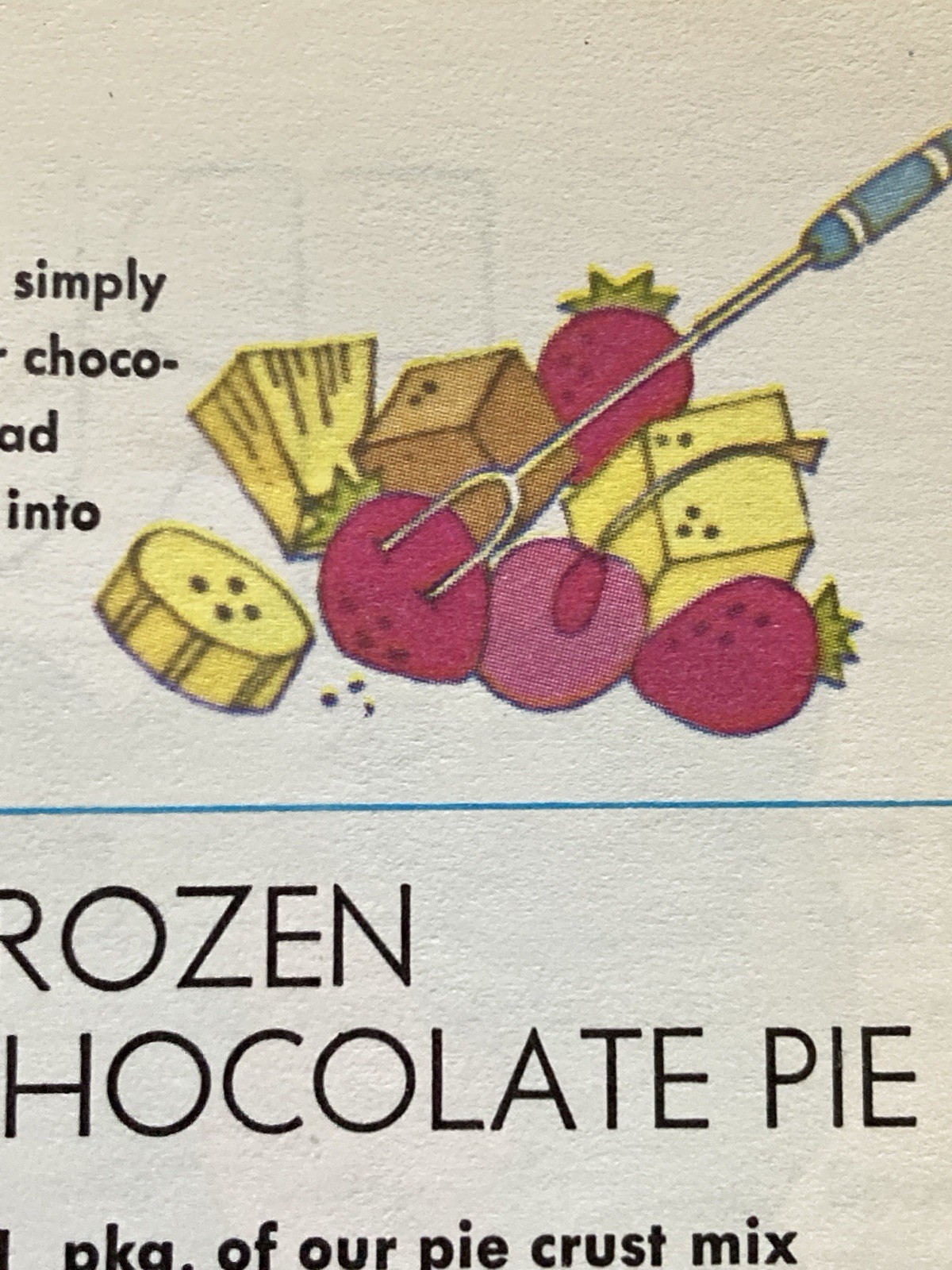 1970 Betty Crocker’s Show-Off Desserts Cookbook Pamphlet Ill Binnie Weissleder