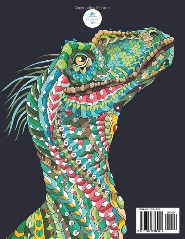 Dinosaurs: a Wild Coloring Book for Adults