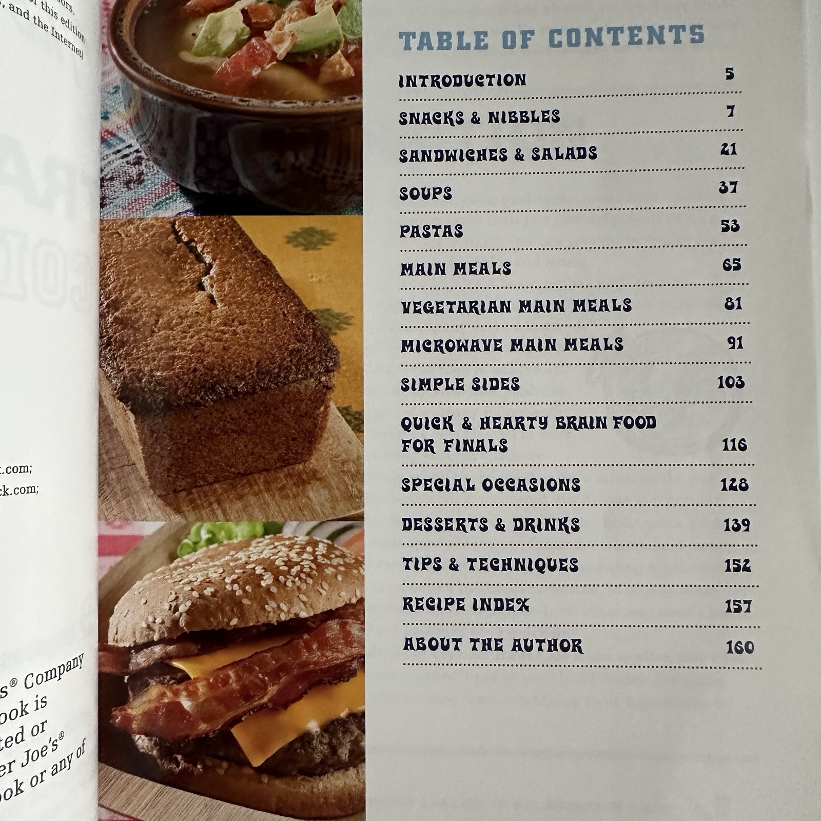 The I Love Trader Joe’s College Cookbook Andrea Lynn Ulysses Press Paperback