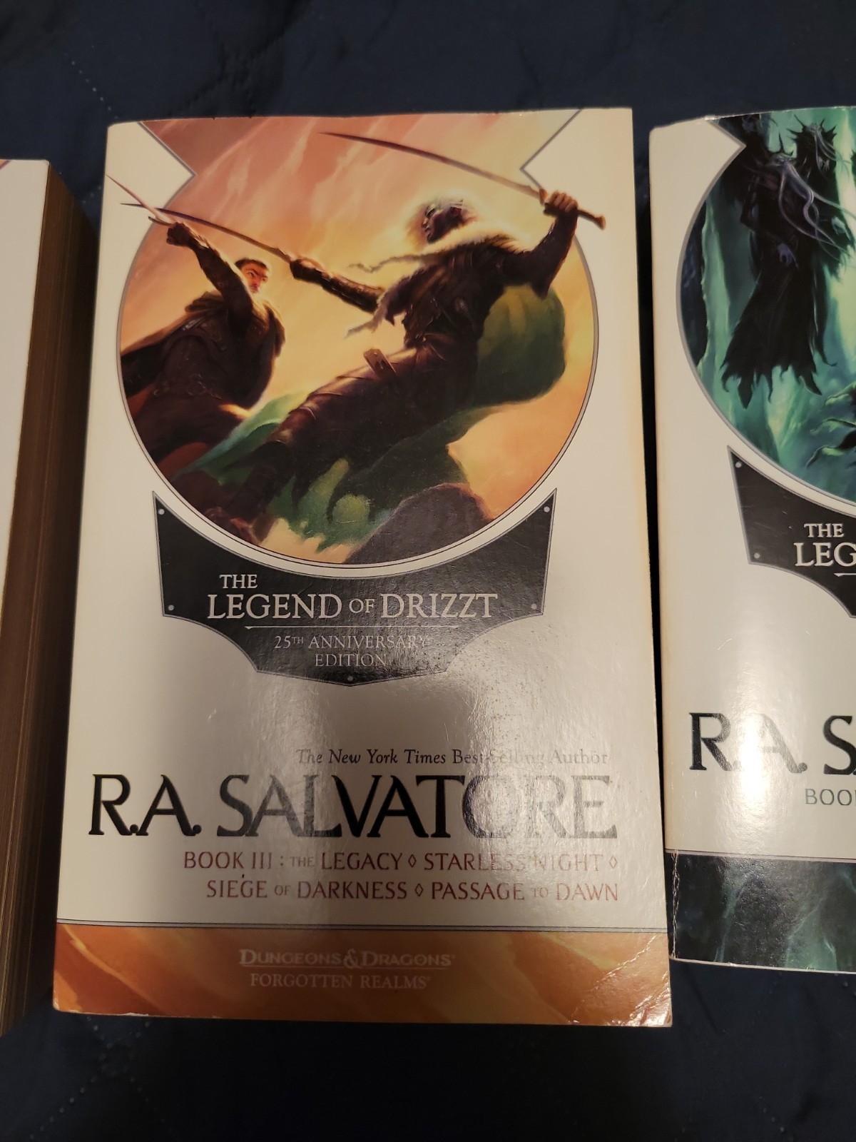 The Legend of Drizzt 25th Anniversary Edition By R.A Salvatore Full Set PB I-IV