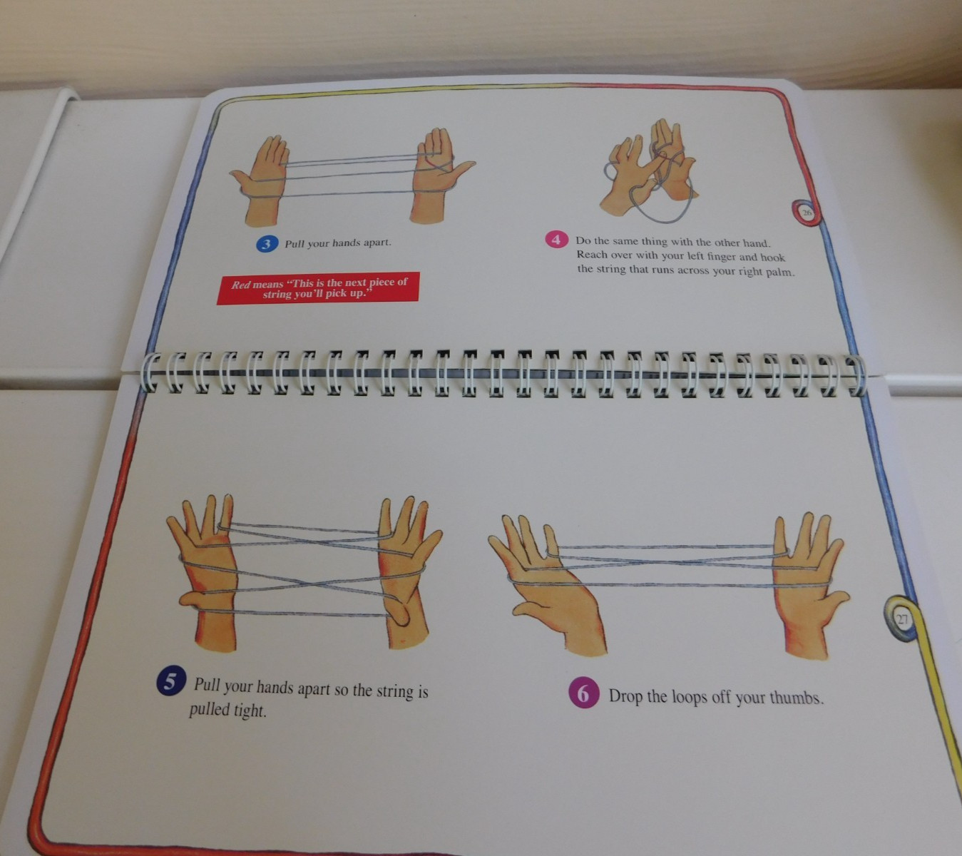 Cat’s Cradle Book of String Figures Spiral-bound By Anne Akers Johnson New