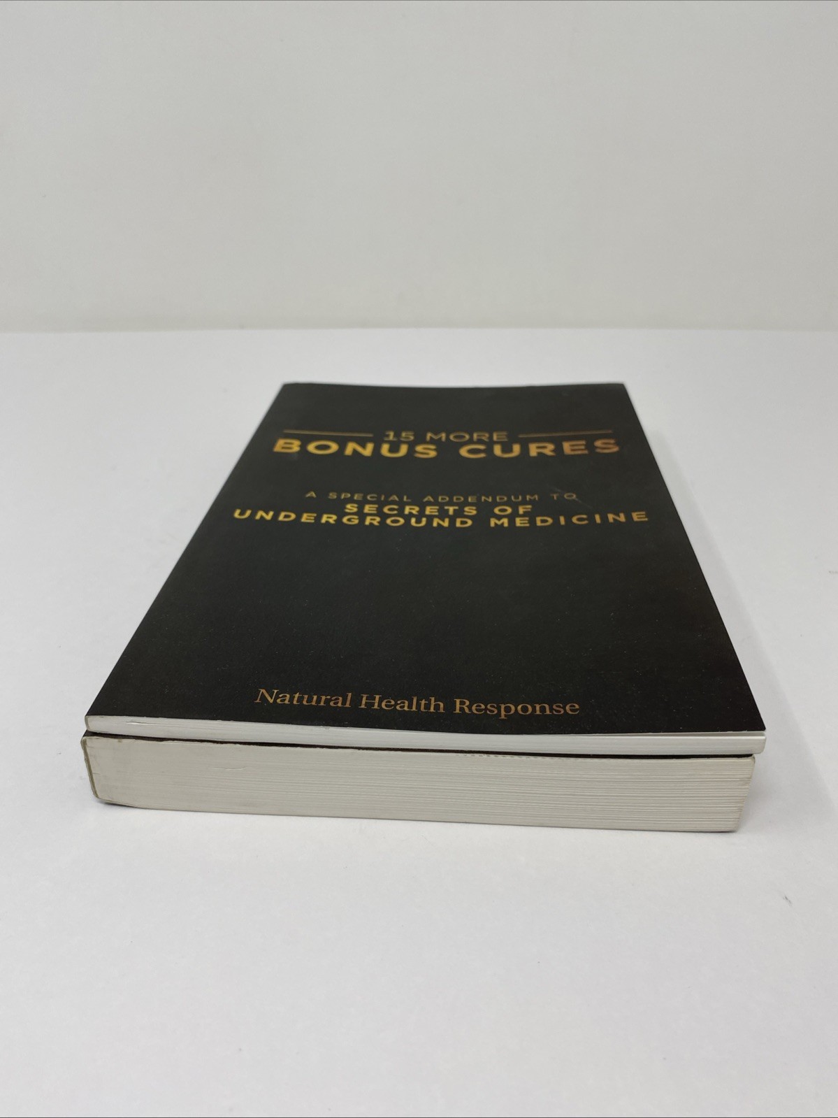 Secrets of Underground Medicine + 15 Bonus Cures 2‑Book Set Richard Gerhauser