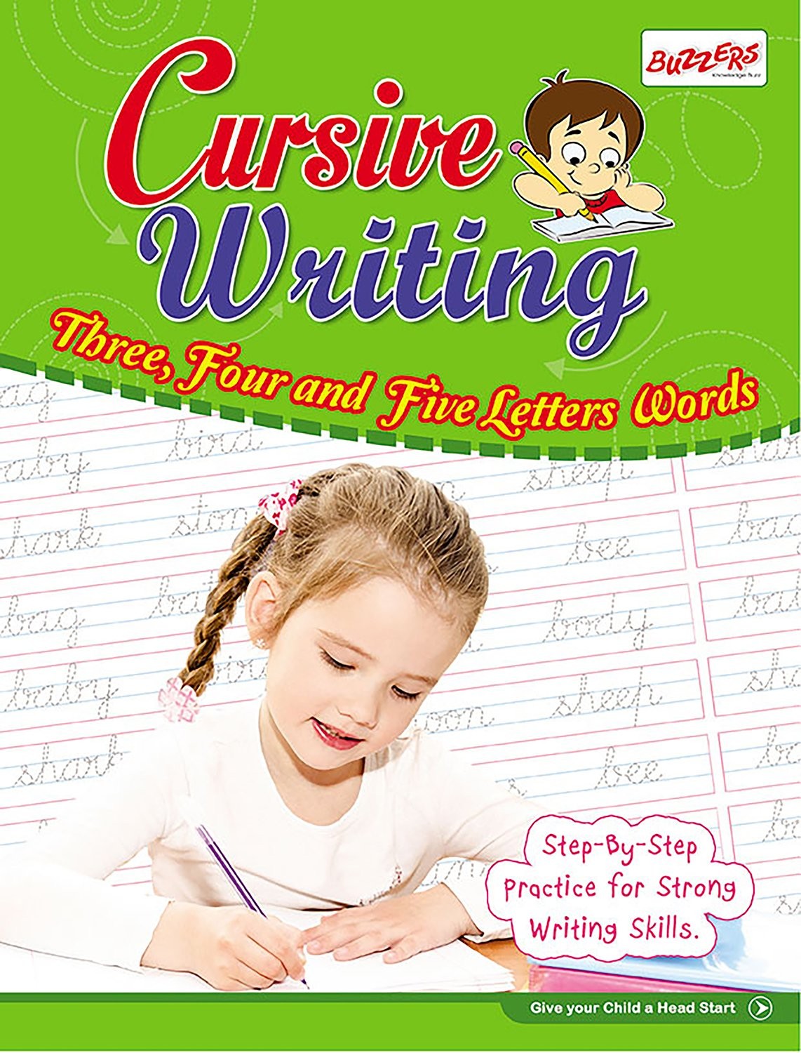 Cursive Writing 3 Letters, 4 Letters & 5 Letter words By Buzzers