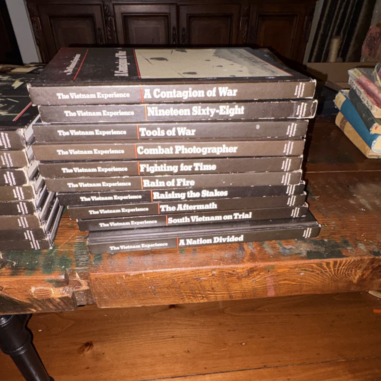 The Vietnam Experience Book Series Hardcover Vietnam War Military History