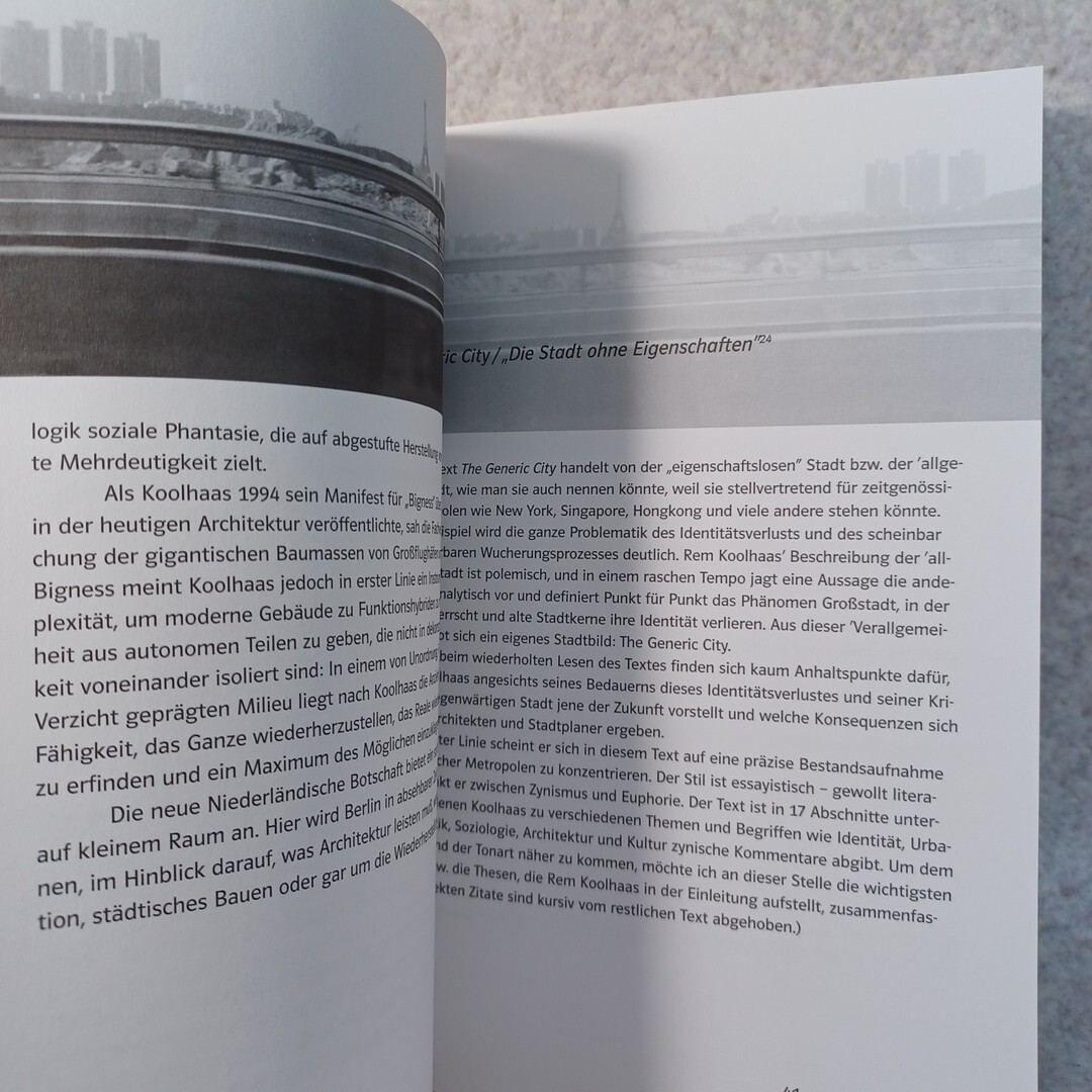 More is More : OMA/Rem Koolhaas Theorie und Architektur Heike Sinning