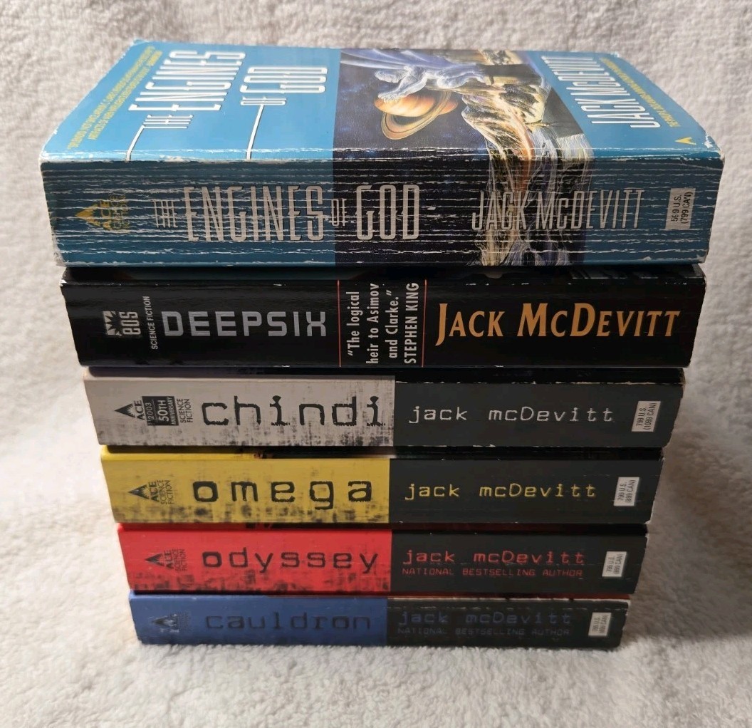 The Academy Series Lot Of 6 Novels by Jack McDevitt (Books 1-6 Ace Book MMPB)