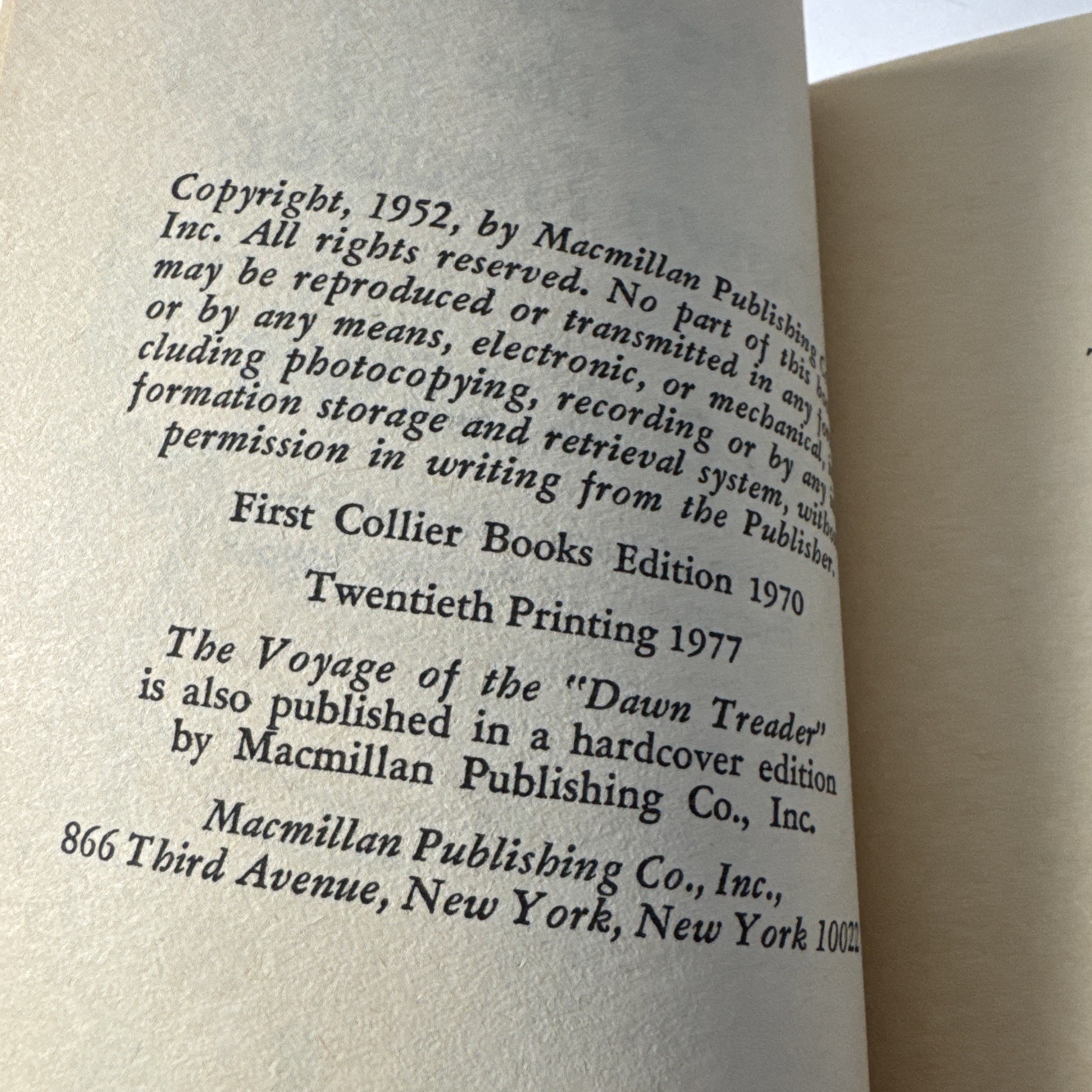 VINTAGE 1977 COMPLETE PB SET OF THE CHRONICLES OF NARNIA C.S. Lewis Collier