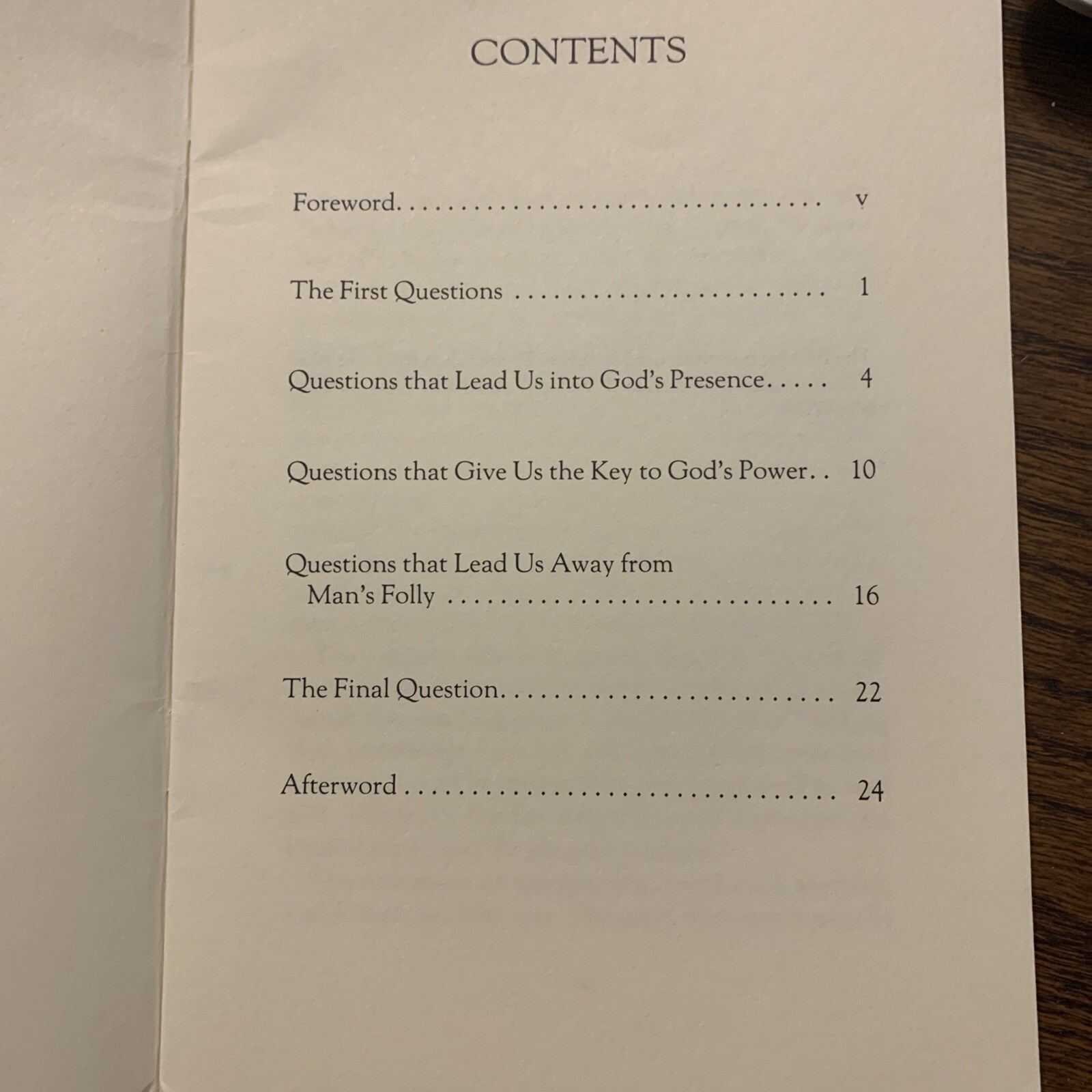 Questions Jesus asked Book by J. Kennedy Shultz 24 Pages 1982