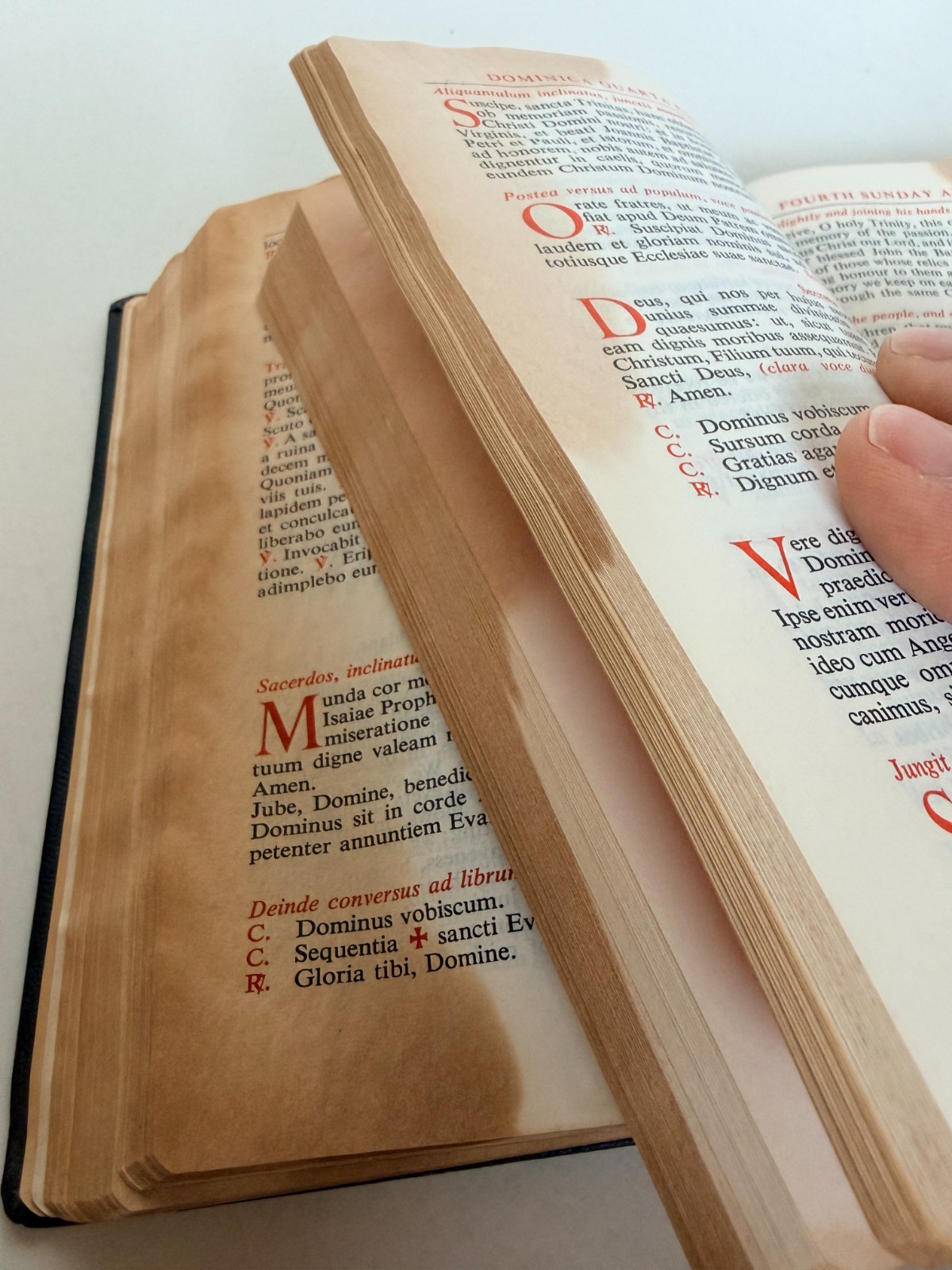 The Fulton J. Sheen Sunday Missal Hawthorn Books 1961 English Latin Catholic VTG
