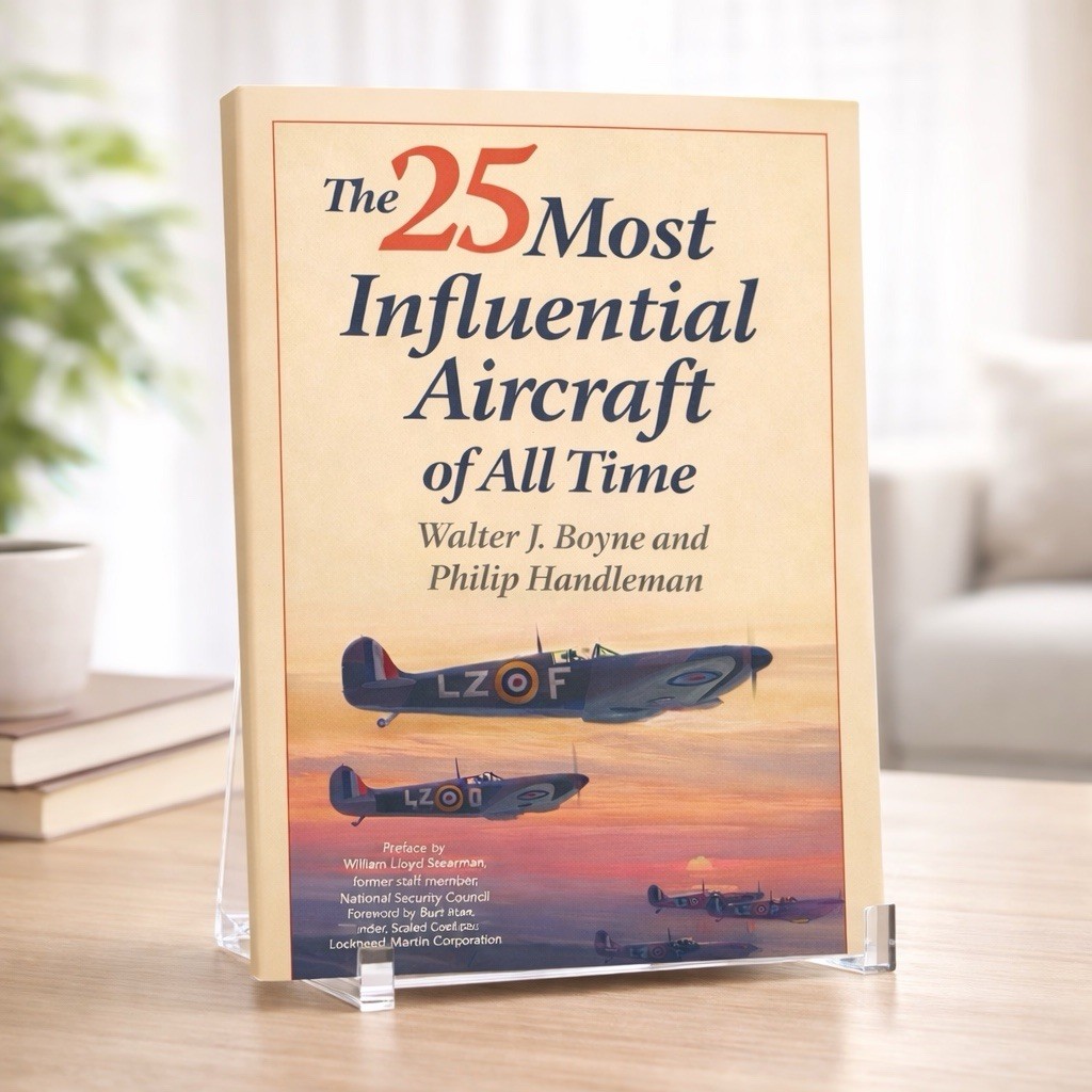 The 25 Most Influential Aircraft of All Time by Boyne & Handleman HC/DJ Aviation